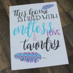 Laundry Room Free Printable Wall Art