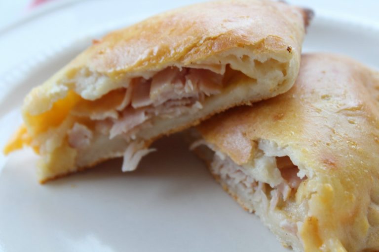 Weight Watchers 2 Ingredient Dough Turkey and Cheese Pockets