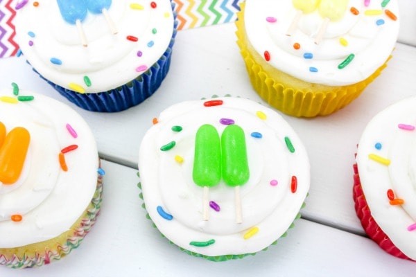 mini popsicle cupcake recipe