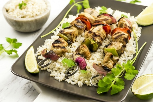 Weight Watchers Grilled Cajun Chicken Kebobs - Life is Sweeter By Design