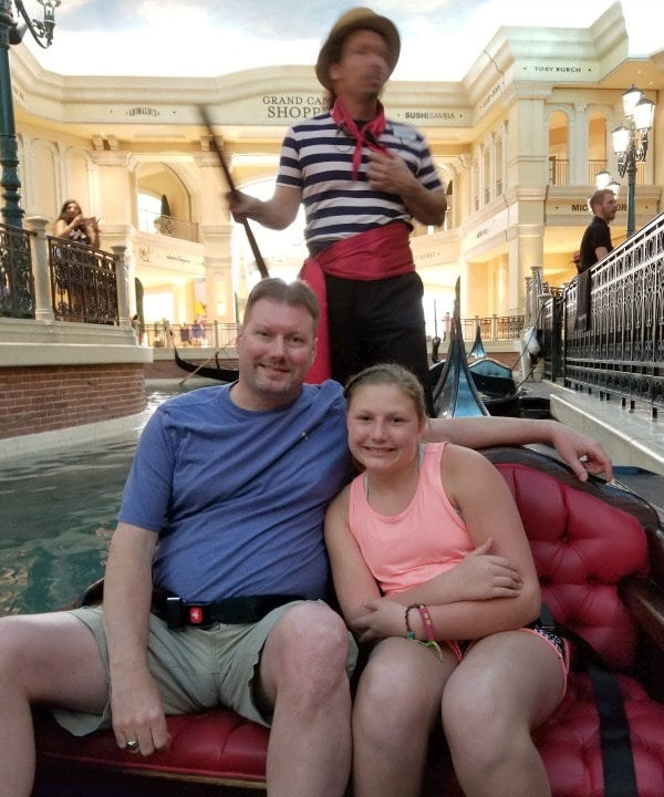 why take a gondola ride in Las Vegas