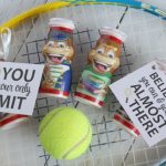 Motivational Tennis Snack Tags Printable
