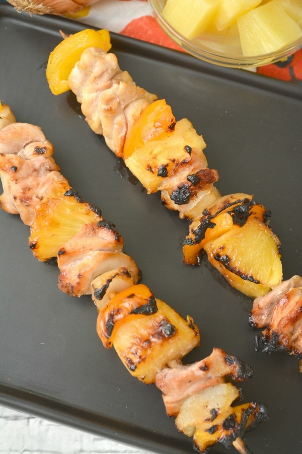pineapple chicken kebobs for grilling