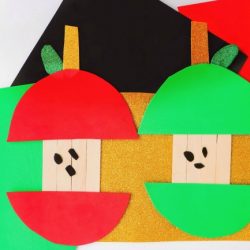 apple craft for kids