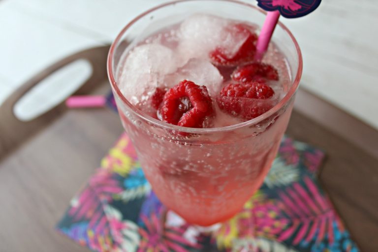 raspberry peach refresher