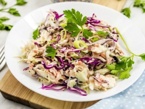 healthy coleslaw recipe