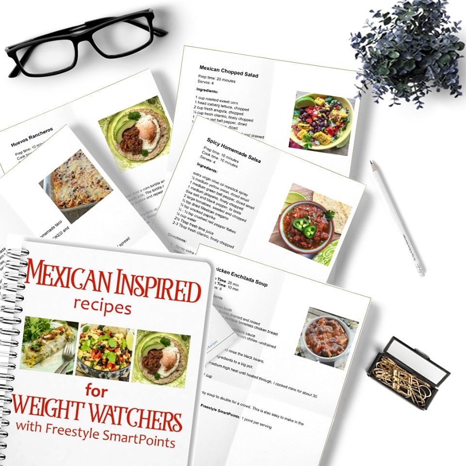 Mexican Inspired Cookbook for Weight Watchers