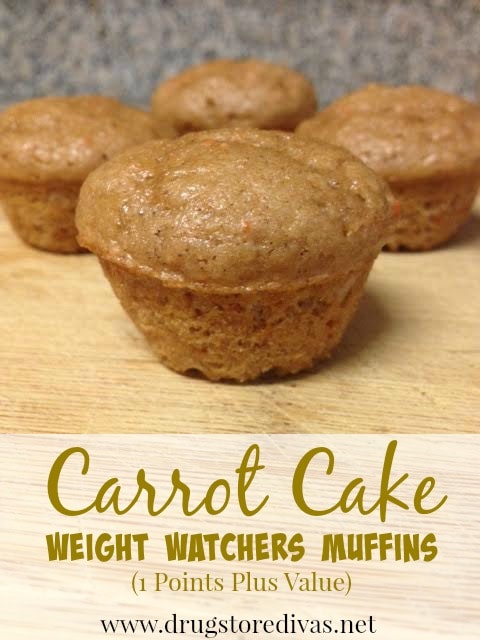 4 carrot cake muffins