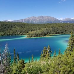 Emerald Lake in Yukon Territory