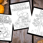 Free Thanksgiving Color Pages