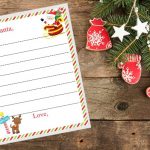 Santa’s Address & Printable Letter to Santa