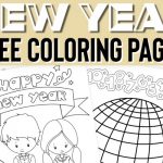 New Years Color Pages