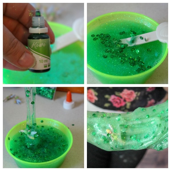 how to make green slime