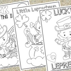 free printable Leprechaun coloring pages