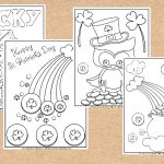 St. Patrick’s Day Color Pages
