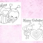 Valentine Day Color Pages