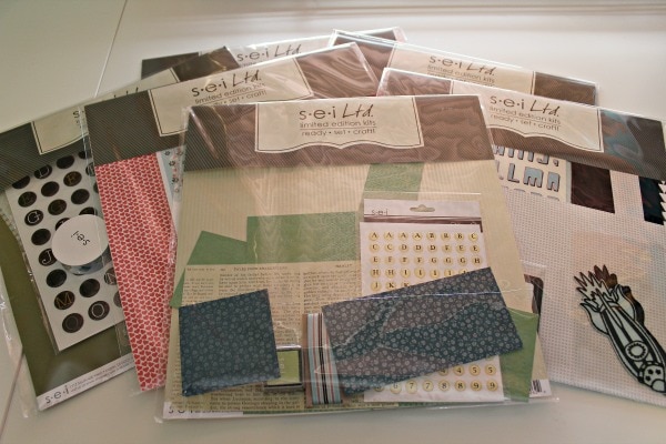 Club SEI Scrapbook Kit review