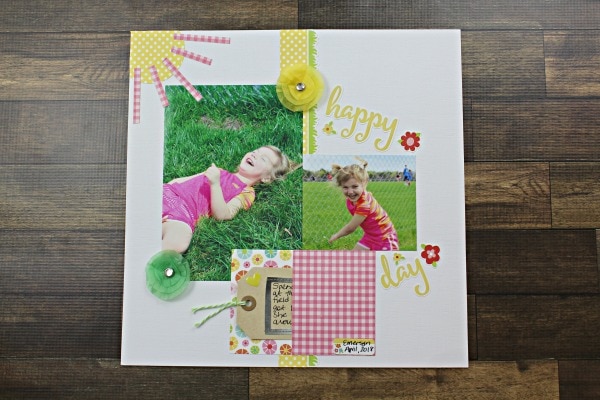 how to make a pocket for journal tags
