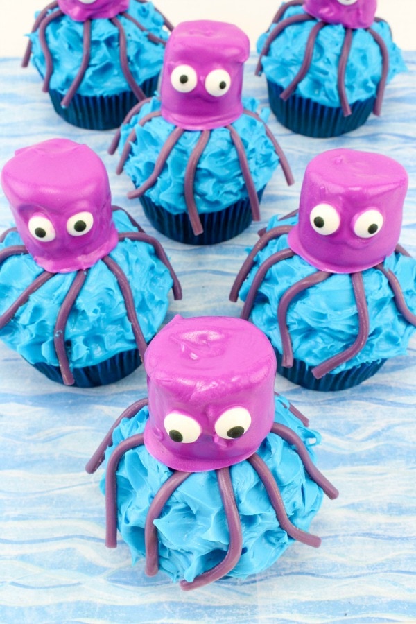Octopus Cupcakes