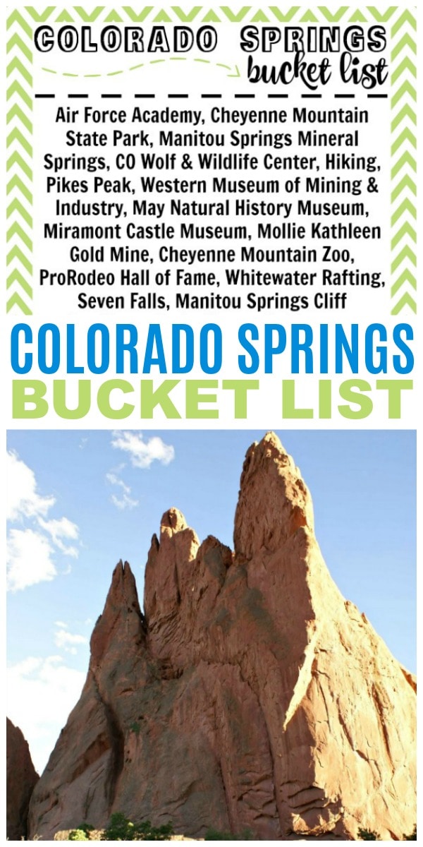 Colorado Springs Bucket List