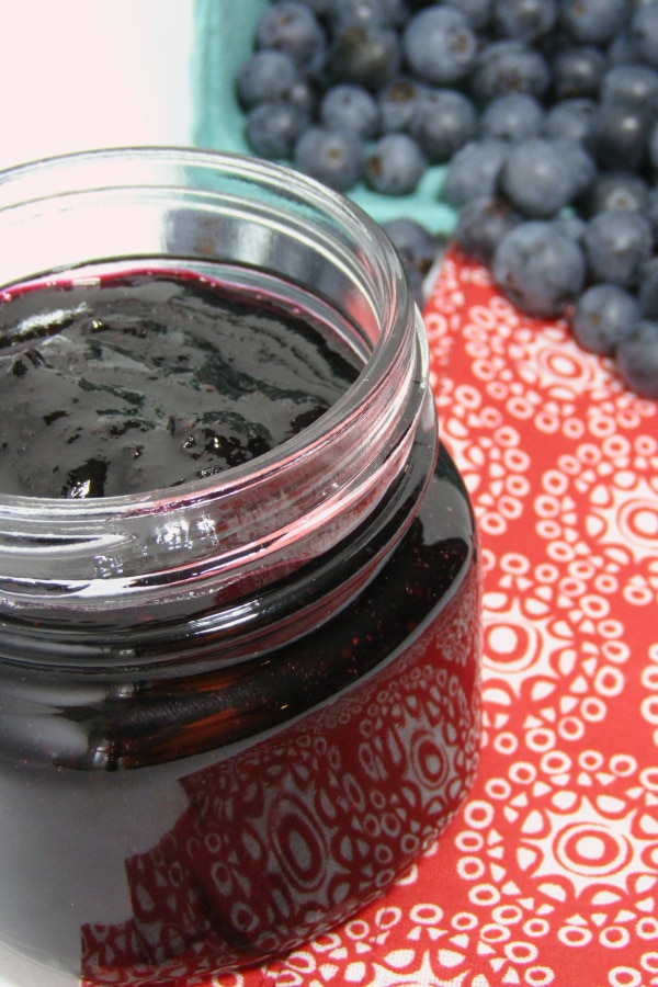 how to make blueberry jam with 2 ingredients