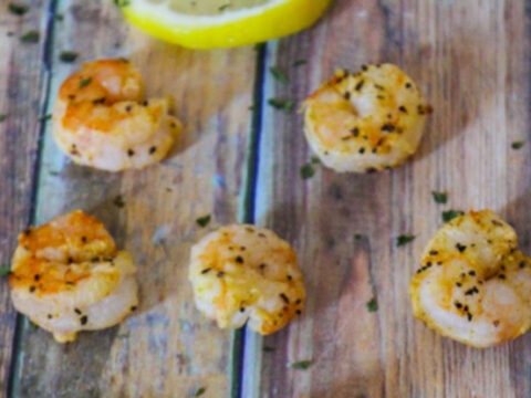 Air Fryer Lemon Pepper Shrimp