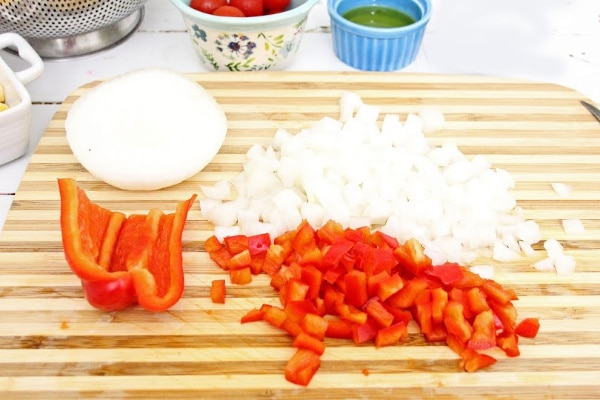 ingredients for Southwest Couscous Salad