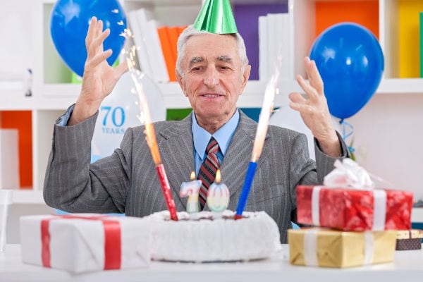 70th birthday party ideas