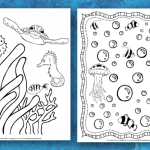 Ocean Coloring Pages