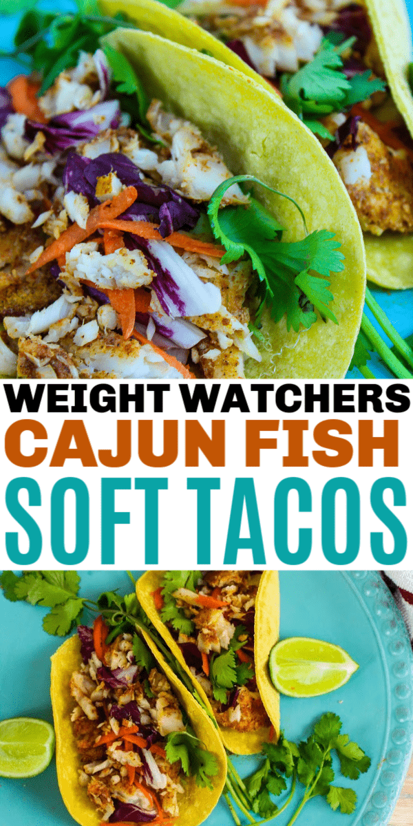 Weight Watchers Cajun Fish Soft Tacos