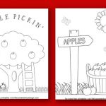 Apple Coloring Pages