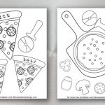 Pizza Coloring Pages