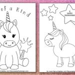 Unicorn Coloring Pages