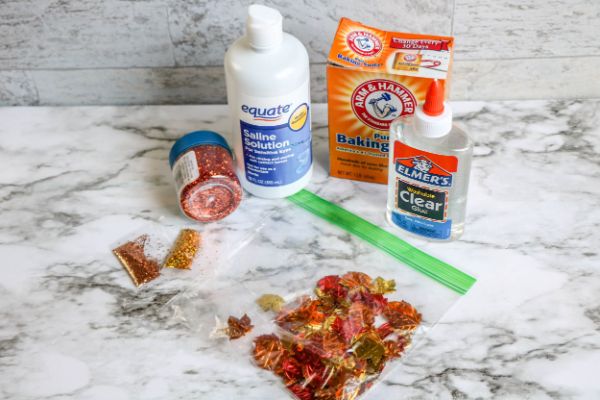 supplies needed for fall slime