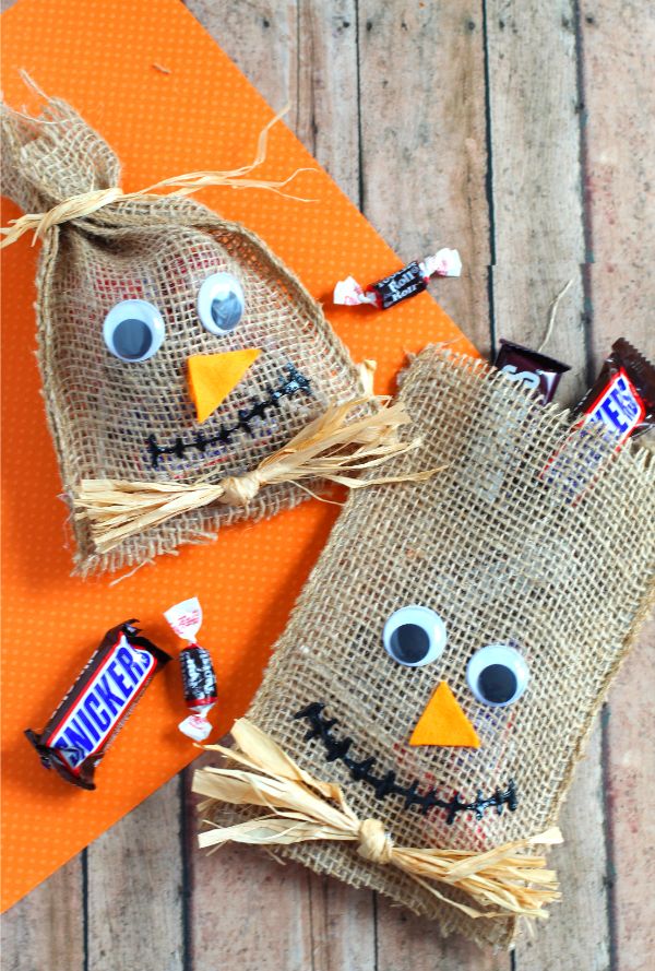 scarecrow treat bags