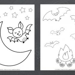 free printable bat coloring pages