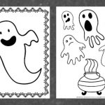 Ghost Coloring Pages