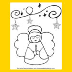 Angel Coloring Page