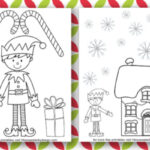 Elf Coloring Pages