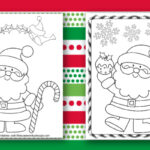 Santa Coloring Pages