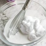 quick and easy DIY Sparkly Puffy Snow Paint for Kids