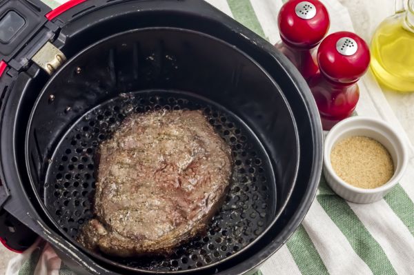 steps for making air fryer steak