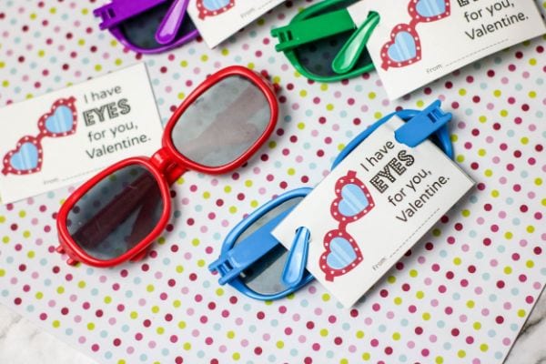 cute free printable sunglasses valentines