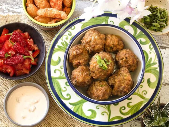 Image for Taco Meatballs | Air Fried Keto Taco Meatballs