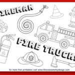 Fire Truck Coloring Pages