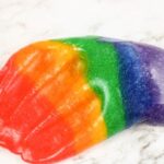 easy rainbow slime tutorial