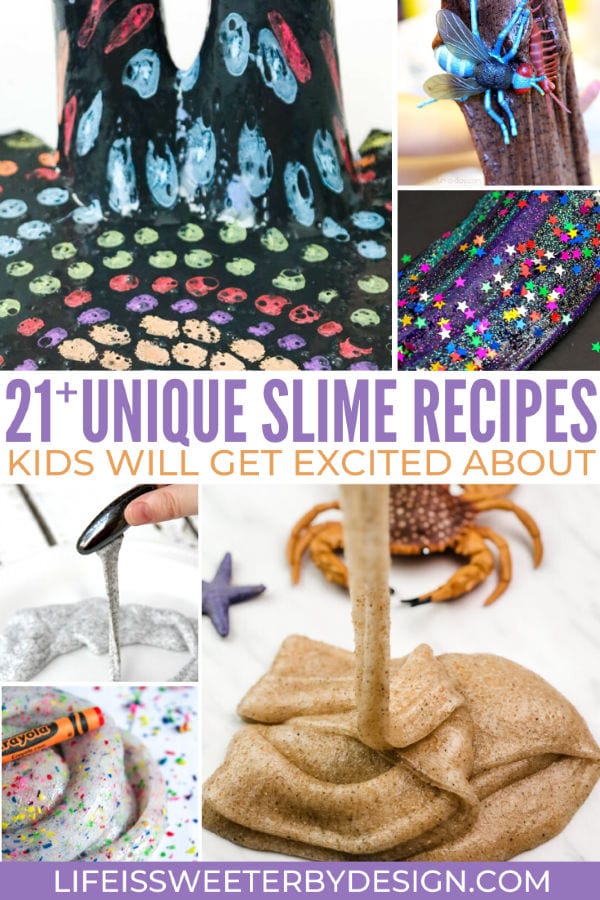 fun unique homemade slime recipes