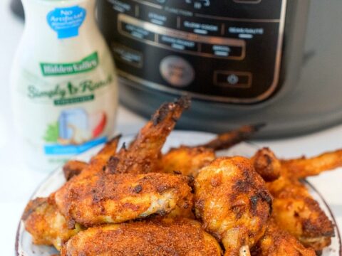 Image for Best Dry Rub Air Fryer Wings Recipe EVER!