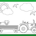 Tractor Coloring Pages