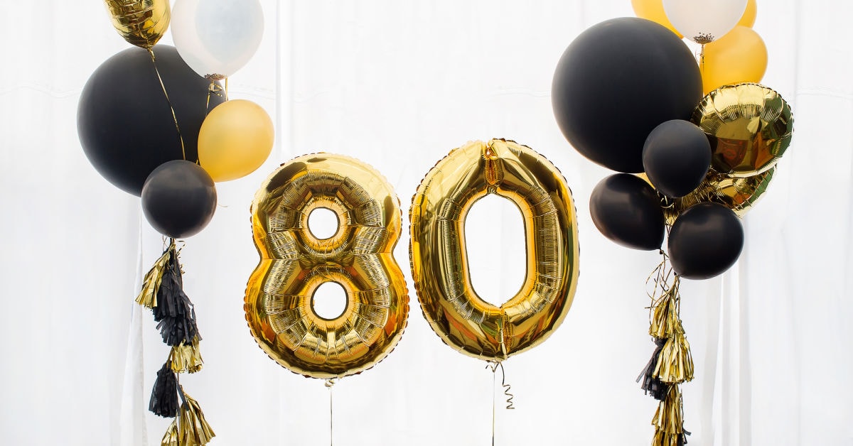 80th Birthday Ideas For a Memorable Party - Life is Sweeter By Design